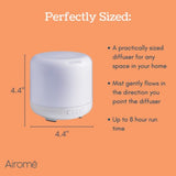 Airome Directional Mist Essential Oil Diffuser - White