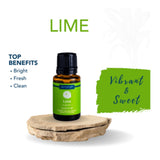 Airome Lime Pure Essential Oil 15 ml