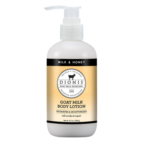 Dionis Goat Milk Body Lotion - Milk & Honey 8.5 oz.