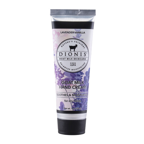 Dionis Goat Milk Hand Cream - Lavender Vanilla 1 oz.