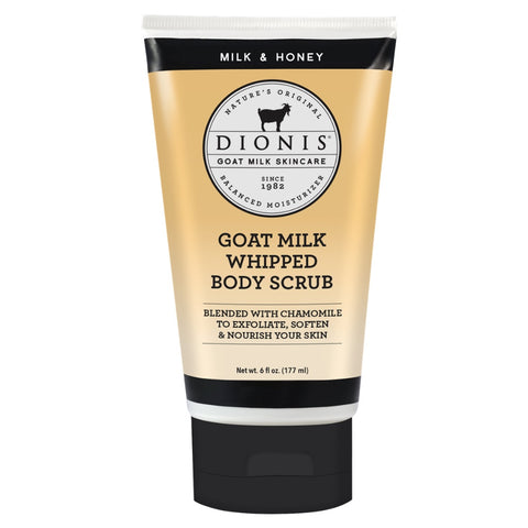 Dionis Goat Milk Whipped Body Scrub - Milk & Honey 6 oz.