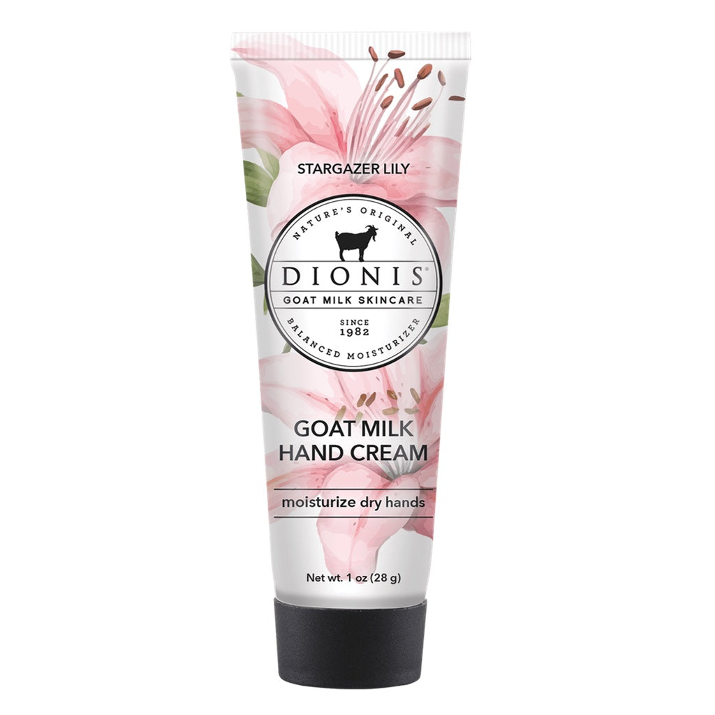 Dionis Goat Milk Hand Cream - Stargazer Lily 1 oz.