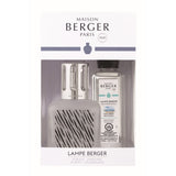 Ice Cube Glass Lampe Berger Gift Set - Zebra