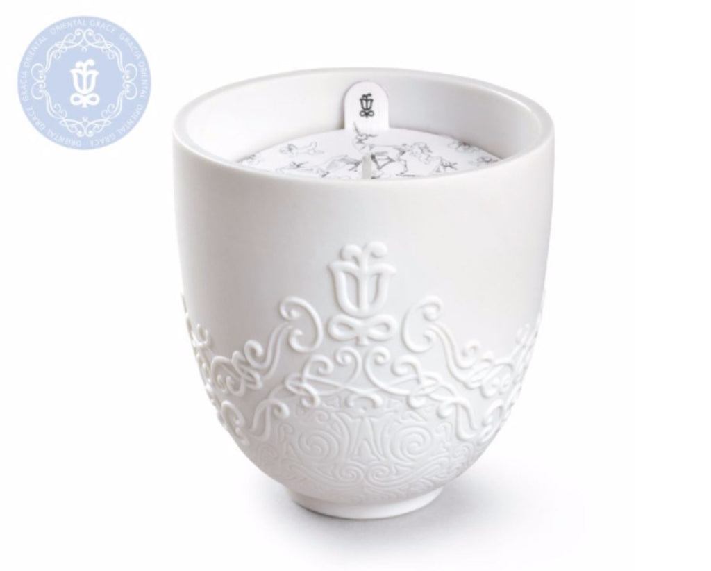 Lladro Volutes Candle - Mediterranean Beach