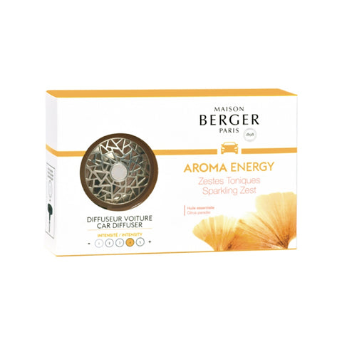 Maison Berger Car Diffuser Set - Aroma Energy