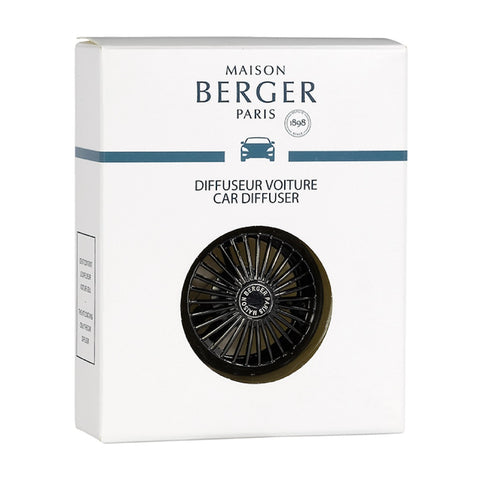 Maison Berger Car Diffuser - Car Wheel Gun Metal