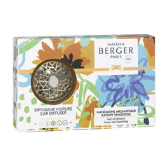 Maison Berger Car Diffuser Set - Savory Tangerine